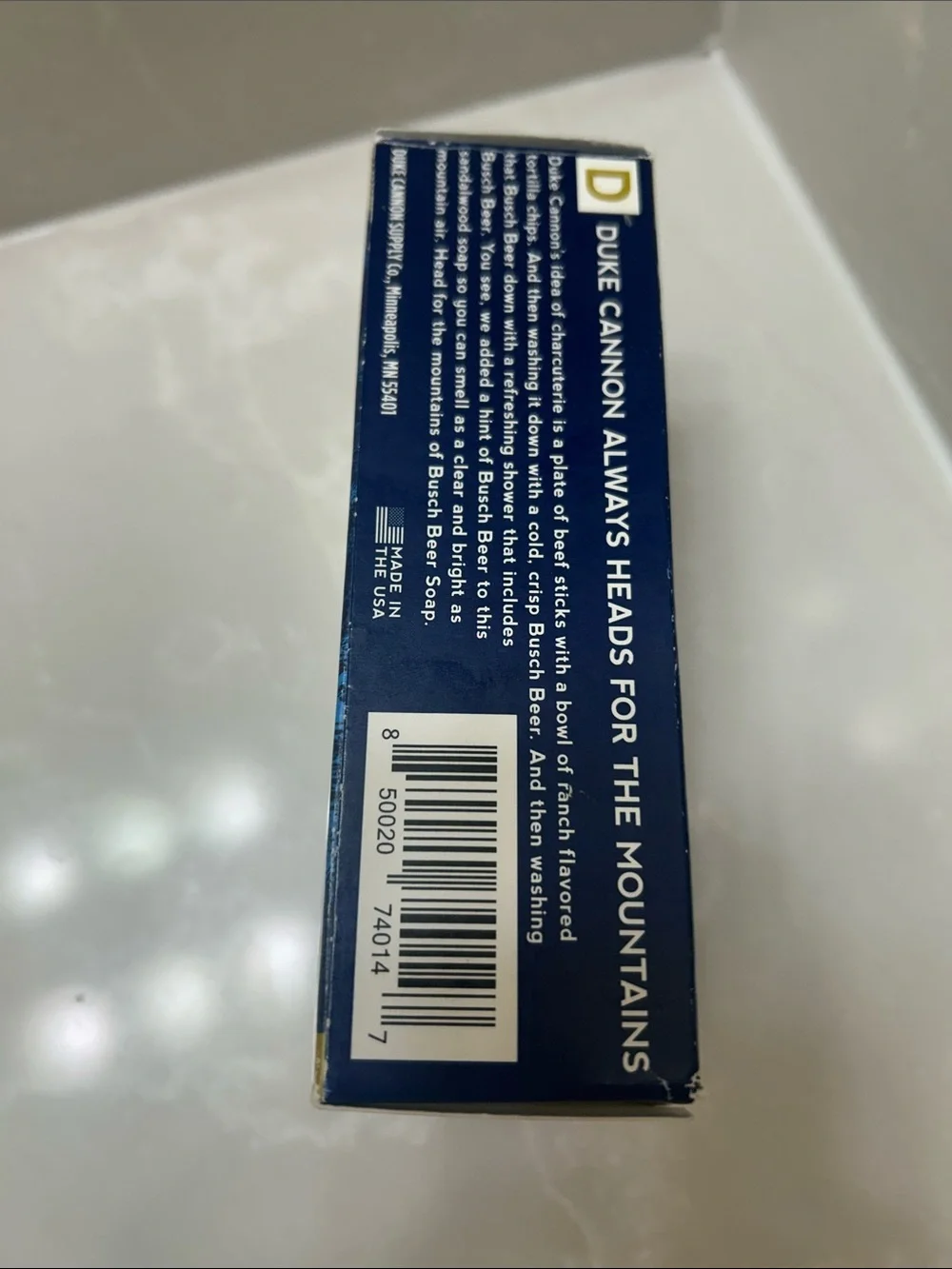 Busch Sandalwood Beer Soap